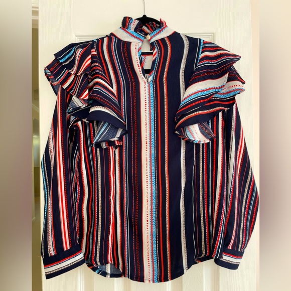 WHY Ruffled Blouse - Picture 4 of 7